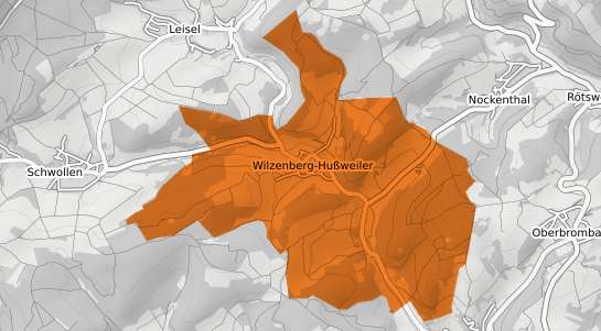 Mietspiegelkarte Wilzenberg-Hußweiler